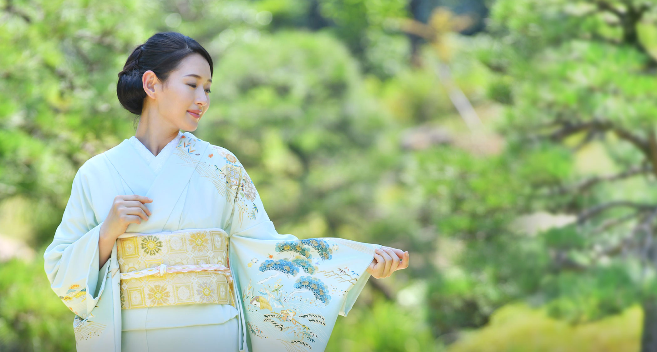 美はよろこび 丸中のきもの