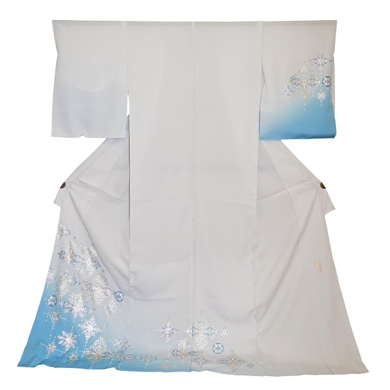 和田光正 「華紋つなぎ」 − 訪問着｜美はよろこび 着物の丸中 