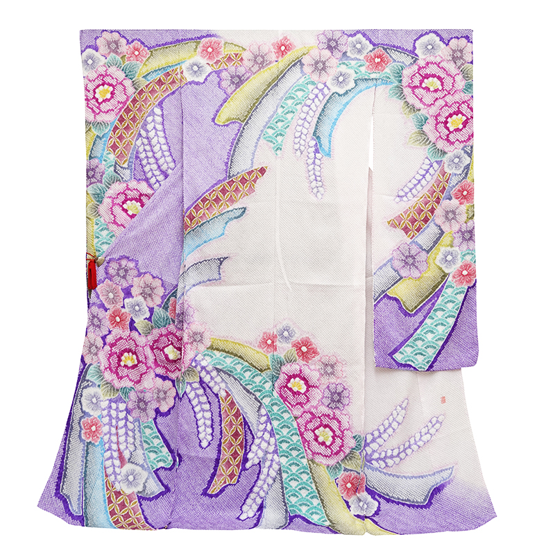 藤娘きぬたや】特選総絞り本振袖『牡丹に熨斗目』 − 振袖｜美は  